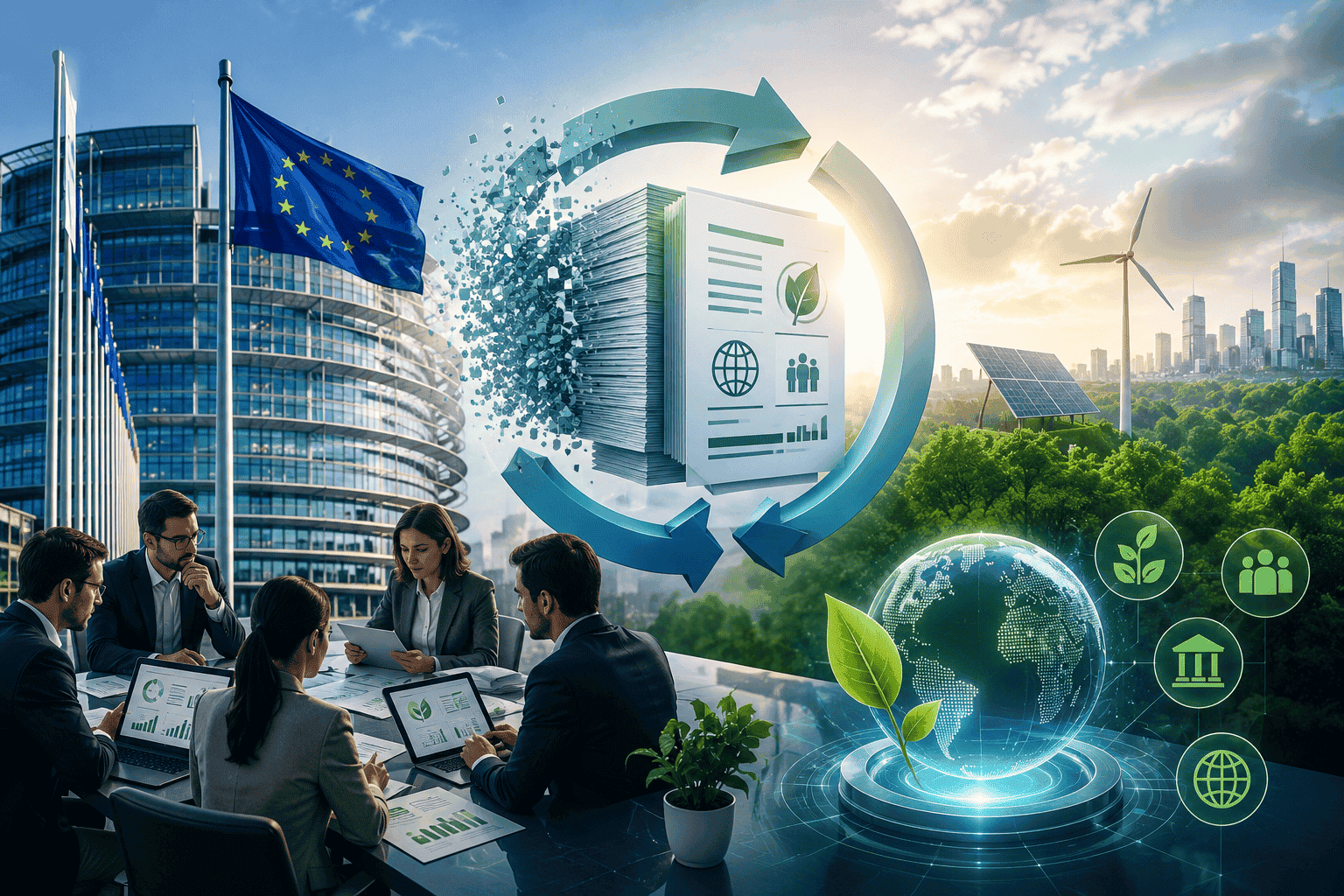 EU, Omnibus I 패키지 통과: 전략적 “숨 고르기”인가 지속가능성 보고의 질적 변화인가?